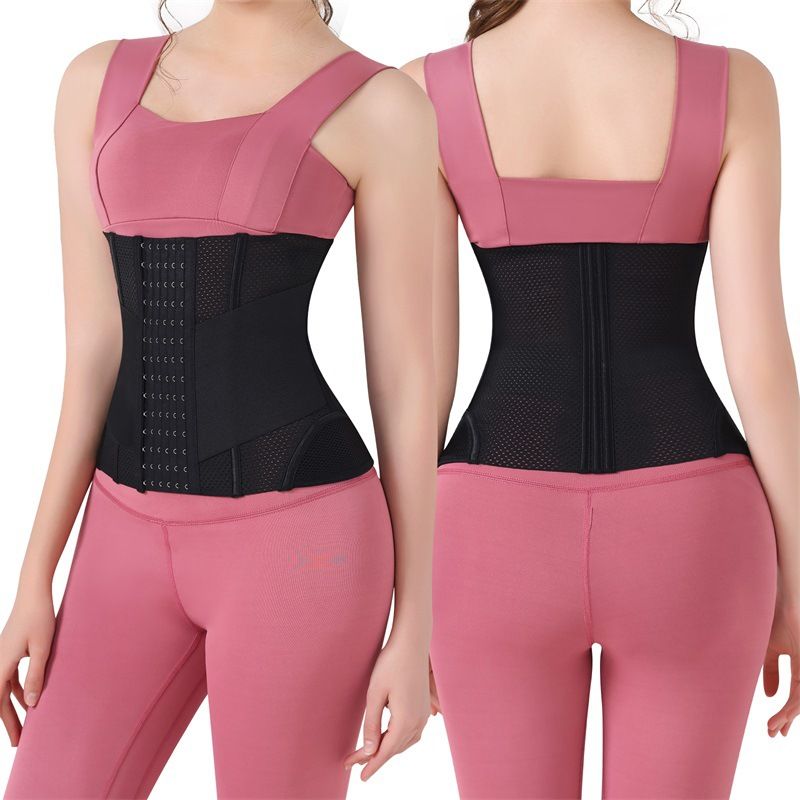 VoleFox Waist Trainer For Women High Waist Shaper Belt Strong Back Support Slimming Yoga Belt Large Size_voghion.com