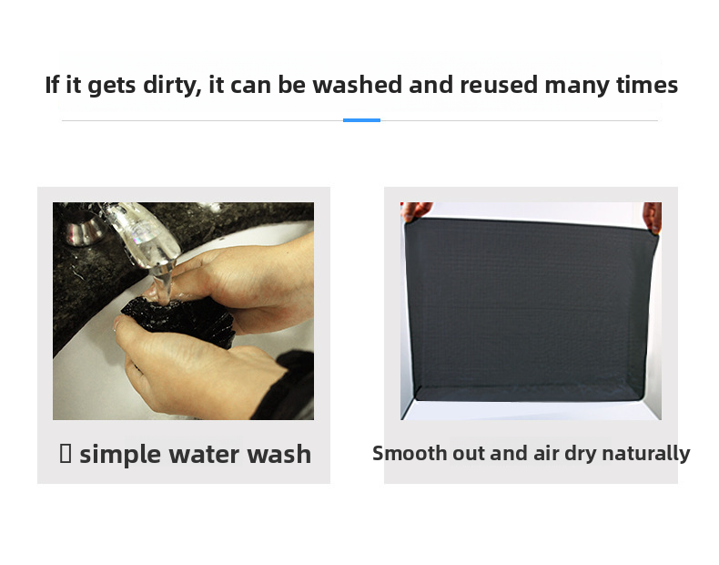 Innen Seite Fenster Elektrostatische Klebstoff Auto Panel Sonnenschutz Sonnenschutz Aufkleber 2 Stück_voghion.com