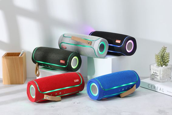 TG287 LED gaisma Bluetooth āra radošais divdiafragmas zemfrekvences skaļrunis pārnēsājams augstas kvalitātes kartes BT skaļrunis_voghion.com