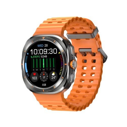 Reloj inteligente deportivo Huaqiangbei Z7Ultra con asistente de voz, clima, música y presión arterial W7_voghion.com