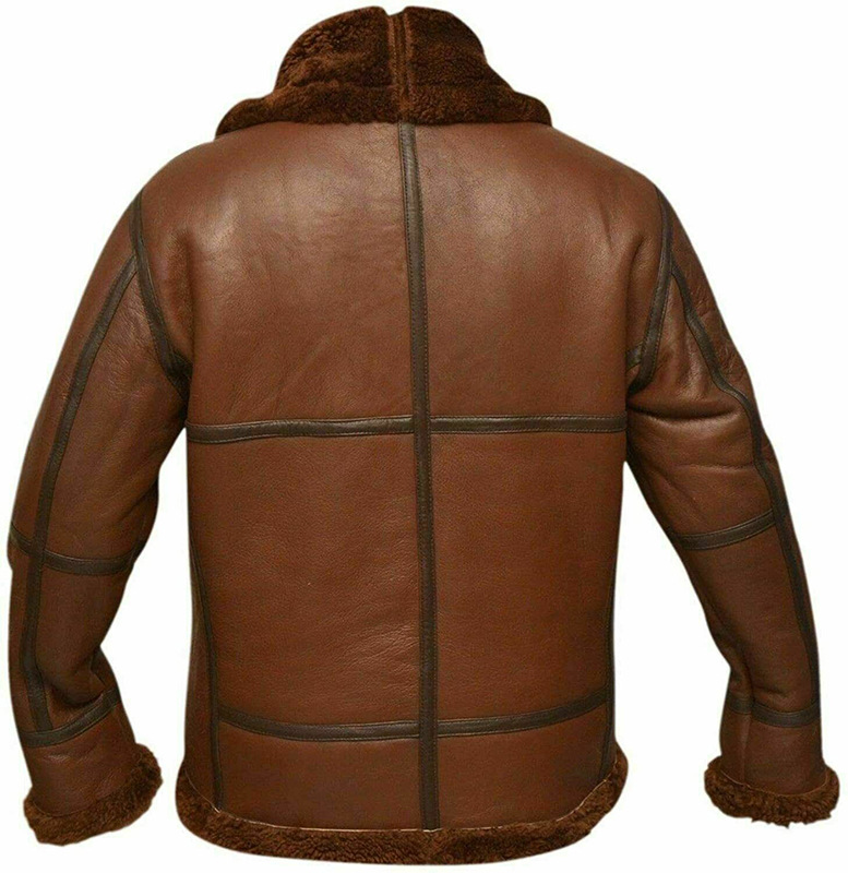 Herren-Schaufeltasche mit Reißverschluss, braun, für Jugendliche, ohne Kapuze_voghion.com