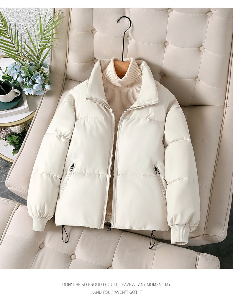 Nei koreanesch kuerz déck Fraen, kleng a lässeg, locker Kottengjackett fir Wanter Daunenjackett_voghion.com