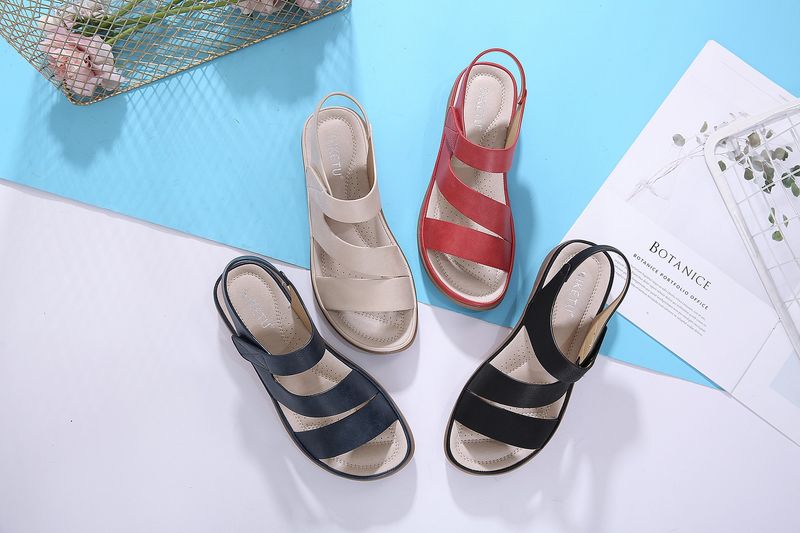 Neu 2025 frauen Lässig Leichte Große Größe Keil Bequeme Sandalen_voghion.com