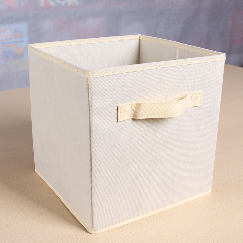 Nueva caja de almacenamiento navideña, caja de almacenamiento de tela no tejida para ropa, decoración de bolas, caja de clasificación de objetos, estilo cajón_voghion.com