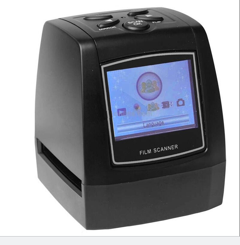 Unbeatable Quality 35/135mm Old Film Slide Scanner, 2.36-inch LCD Screen_voghion.com