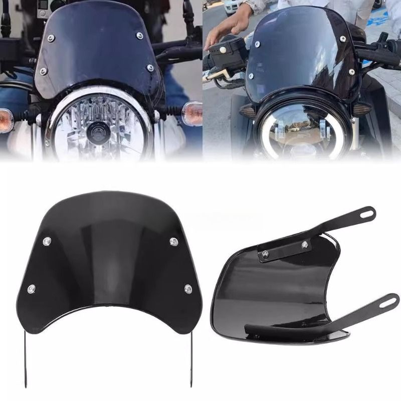 Parabrisas modificado para motocicleta VOGE 500AC 525AC CG125, deflectores de viento, cubierta, accesorios para parabrisas delantero._voghion.com
