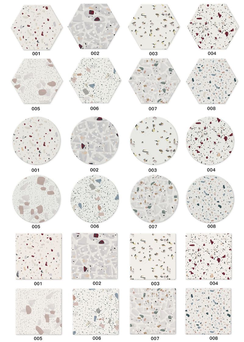 Diatomaceous Earth Coaster Creative Diatom Mud Household Terrazzo Absorbent Anti Scalding Insulation Pad Placemat_voghion.com