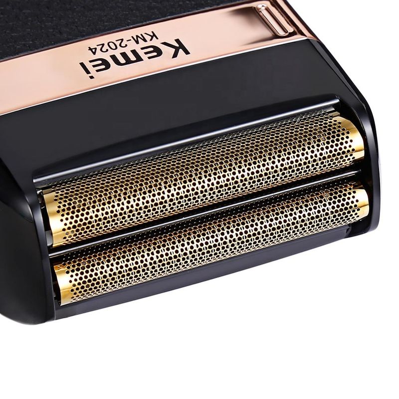 Kemei-2024 USB Charging Electric For Men Reciprocating Twin Blade Razor Shaver Beard Trimmer Shaving hine_voghion.com