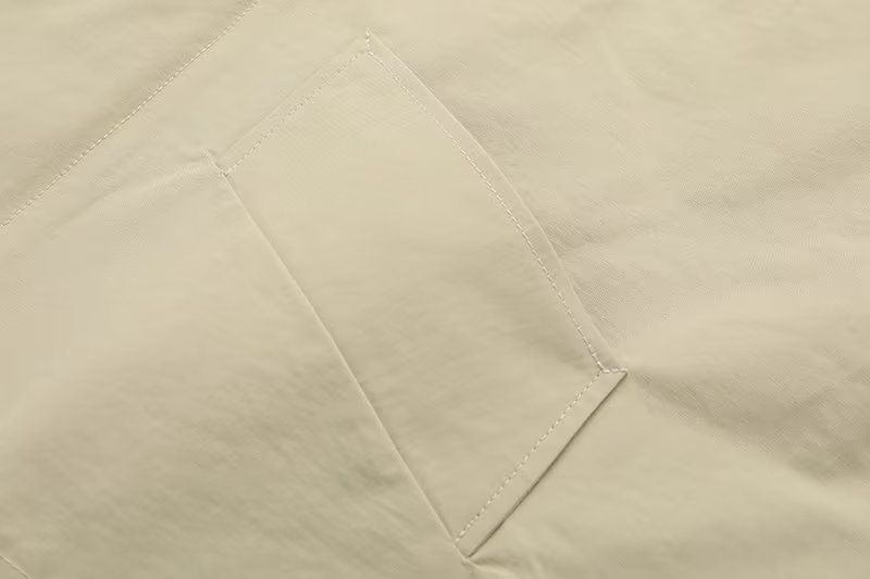 Women's outerwear new fashionable contrasting color loose and versatile temperament casual windbreaker_voghion.com