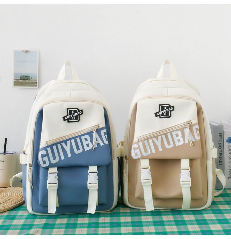 Women's bag 2024 new high-capacity for middle and high school students, fashionable backpack, computer bag, backpack_voghion.com