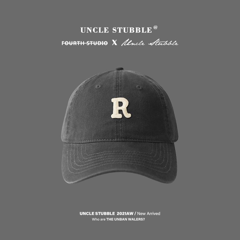 New Hat With Multiple Styles, Gray Soft Top Baseball Cap, Duckbill Men, Korean Version, Versatile Knitted Cap For Women_voghion.com