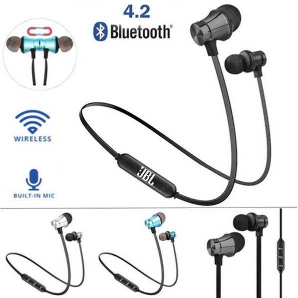 【Fabrikspris】 Headset/S6 Universal Bluetooth 4.1 Wireless Sports In-Ear høretelefoner_voghion.com