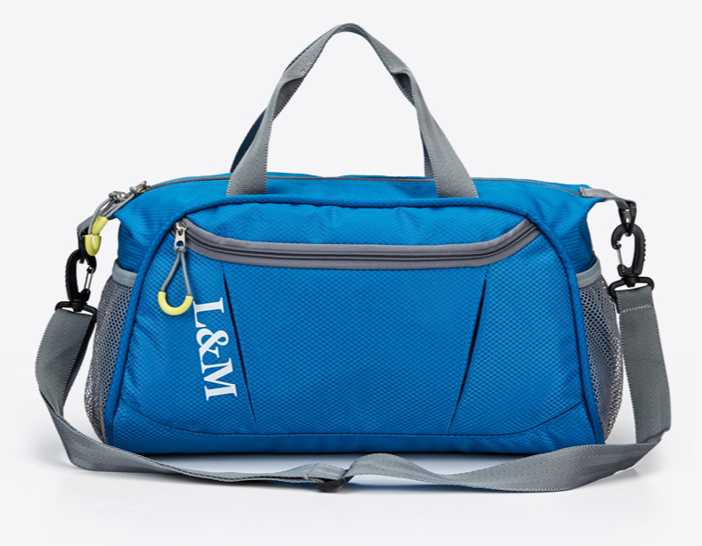 Business Trip Travel Bag Men And Women's Large Capacity Short Distance Luggage Bag Foldable Dry And Wet Separation Fitness Travel Bag_voghion.com