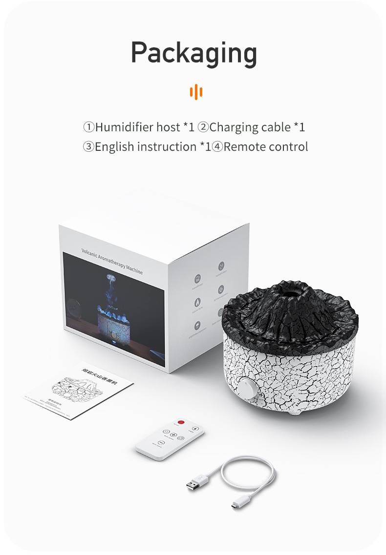 Flame & Jellyfish Aroma Diffuser – Ultrasonic Cool Mist Humidifier With 8H Timer, Sleep Aid & 36dB Quiet Operation For Bedroom/Office_voghion.com
