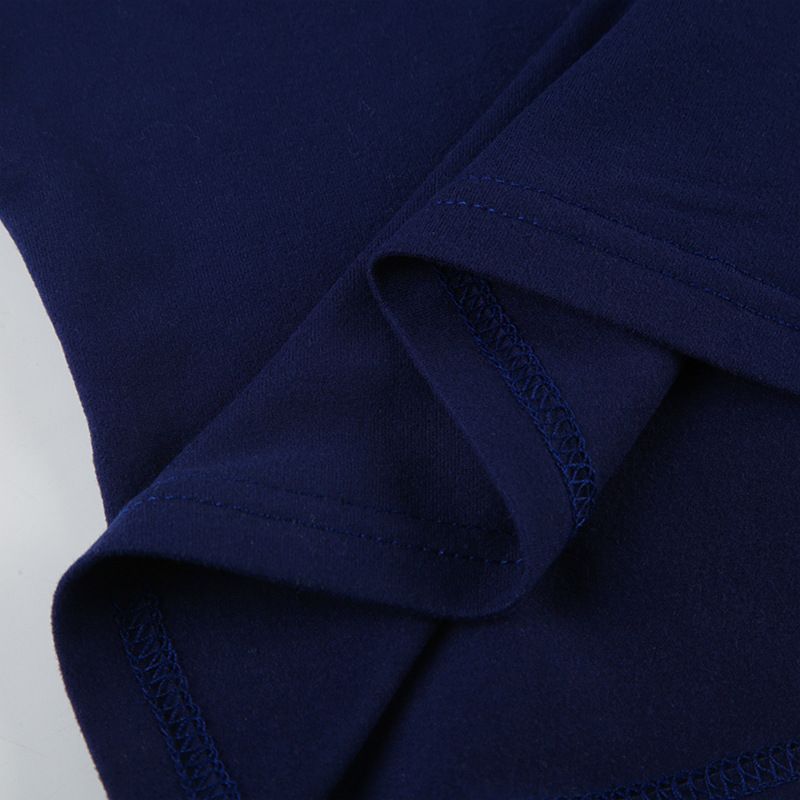 T-shirt da donna in stile retrò americano, vestibilità slim, girocollo, manica lunga, stampa a righe – Tessuto in maglia confortevole con design a blocchi di colore_voghion.com