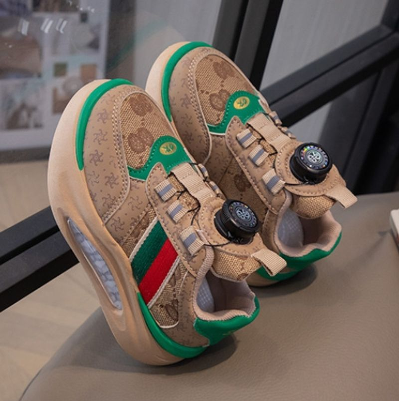 Neu Eltern-Kind mit Drehbarer Schnalle Weiche Sohle für Bequeme Sport Laufschuhe, Große Kinder Casual Flache_voghion.com