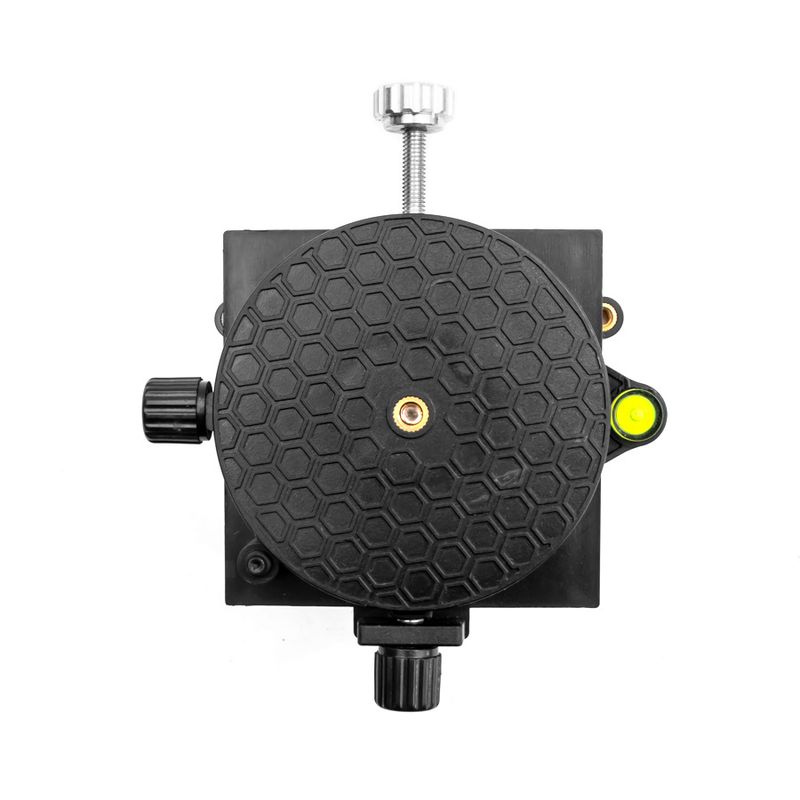 Um 360° drehbare Nivellierplattform aus Aluminiumlegierung – Präzise Werkbank mit automatischer Nivellierung für Lasernivelliere und Vermessungsinstrumente_voghion.com