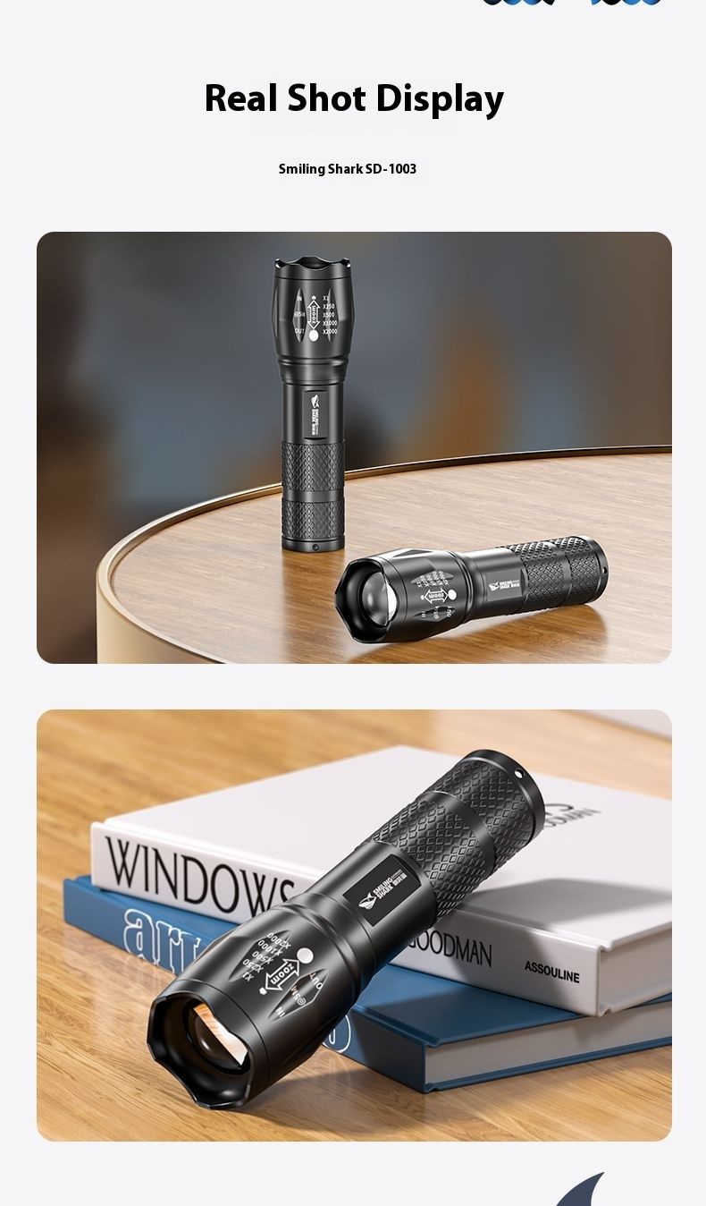 【 1.646 Million People Collect This Brand 】 Bicycle Flashlight, Front Outdoor Mountain Strong Light, Super Bright_voghion.com