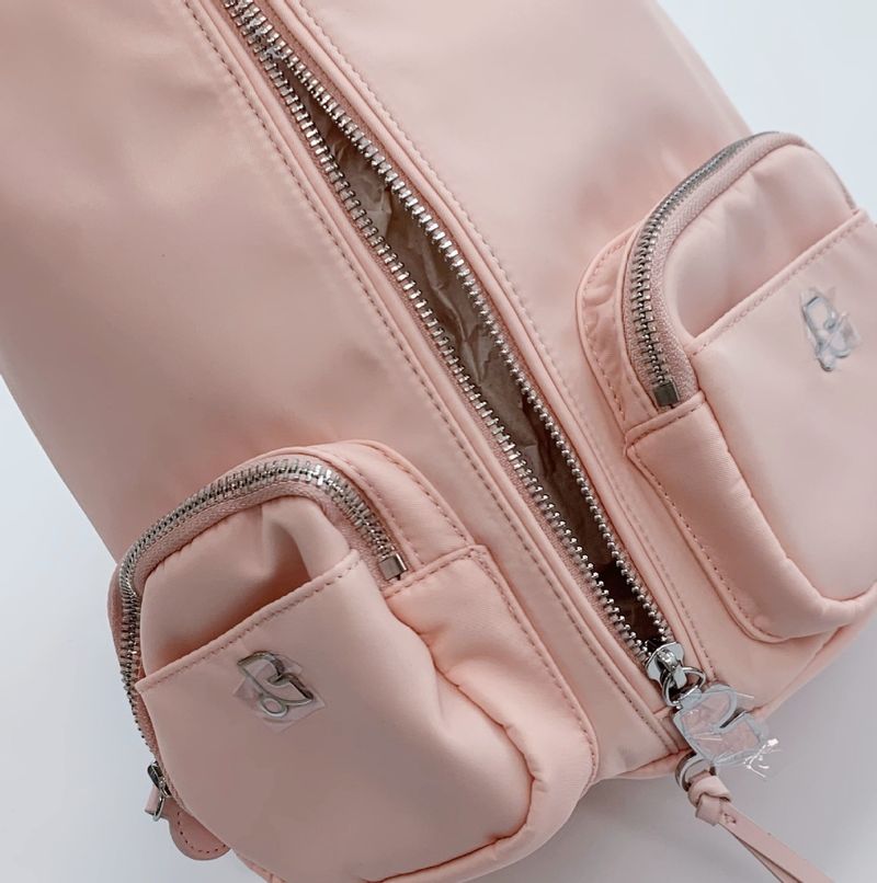 Nuovo zaino rosa impermeabile in nylon con coulisse 2025_voghion.com