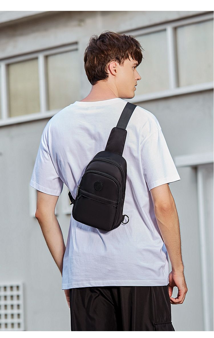 Sac à bandoulière pour homme, nouveau petit sac à bandoulière pour homme, sac à dos tendance, sac à bandoulière unique, sac à bandoulière d'été, poitrine_voghion.com