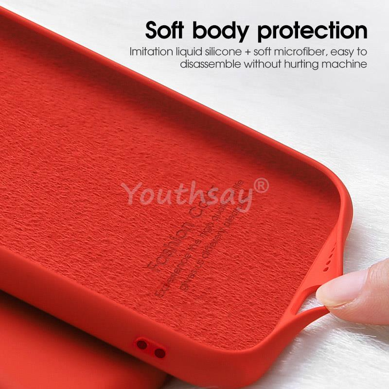 For Xiaomi 13 Pro Case for Xiaomi Mi 13 Pro Cover Coque Funda Soft Original Liquid Silicone Phone Case For Xiaomi 13 12 Pro 12X_voghion.com