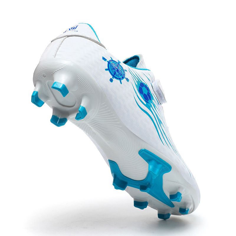 Velcro Children's Long Spike Soccer Shoes Outdoor Primary And Secondary School Students Shredded Spike Training Shoes Youth Sports Shoes_voghion.com
