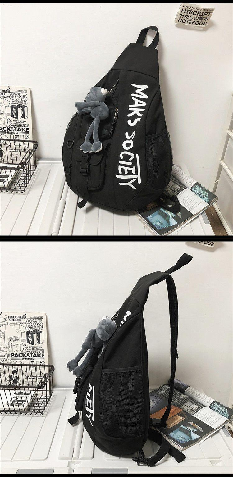 Borsa a tracolla borsa da uomo di marca di moda di grande capacità borsa a tracolla semplice giapponese casual da uomo borsa a tracolla marea_voghion.com