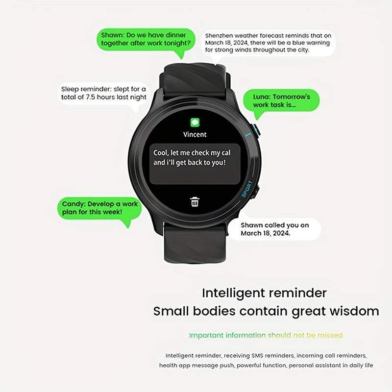 IP68 Waterproof Smart Watch (Answer/Make Call), With Fitness Tracker, Multi-functional Smart Watch, Suitable For Android And IPhone_voghion.com