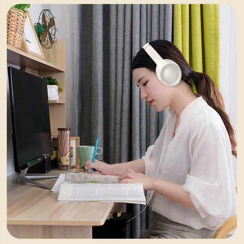 Neues ANC-Headset mit aktiver Geräuschunterdrückung, Bluetooth-Kopfhörer, lange Lebensdauer, einfach zusammenklappbares kabelloses Bluetooth-Headset_voghion.com