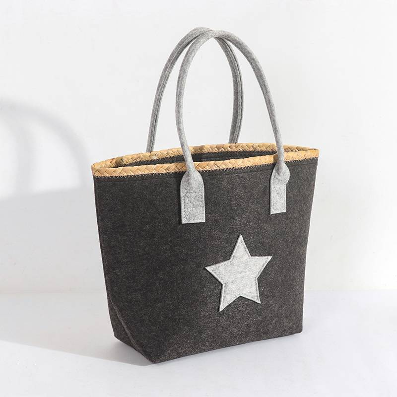 Black Felt Storage Basket, Suitable For Toy Storage, Clothing Storage, Cosmetics Storage, Daily Necessities Storage, Etc_voghion.com