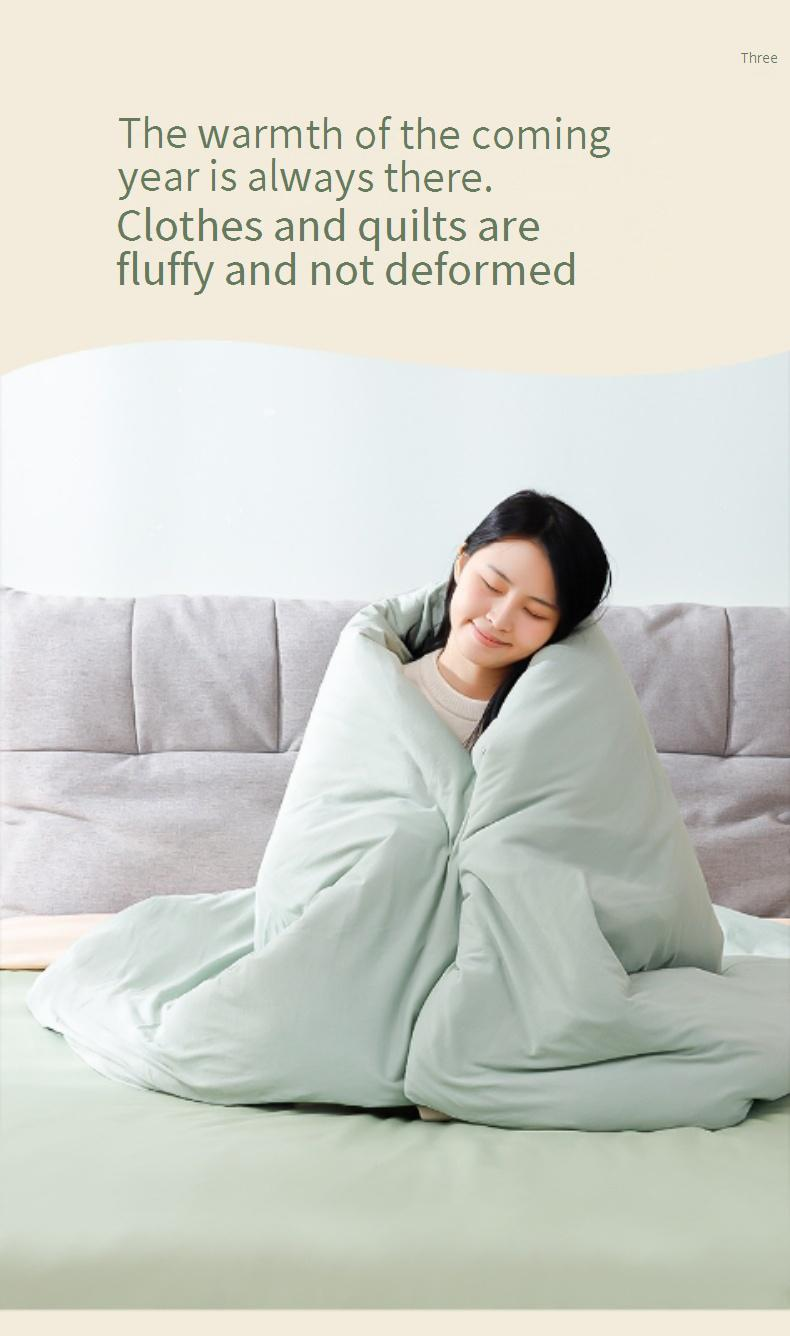 Sacchetti sottovuoto per vestiti e coperte - Sacchetti a compressione ad alta capacità (chiusura extra spessa e resistente - Organizer salvaspazio)_voghion.com