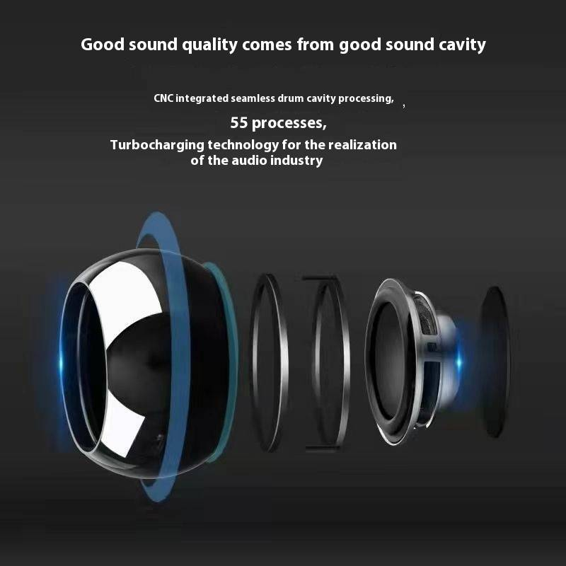 M3 Mini-Bluetooth-Lautsprecher mit tiefem Bass – Tragbarer kabelloser Lautsprecher mit Multifunktion und kompaktem Design_voghion.com