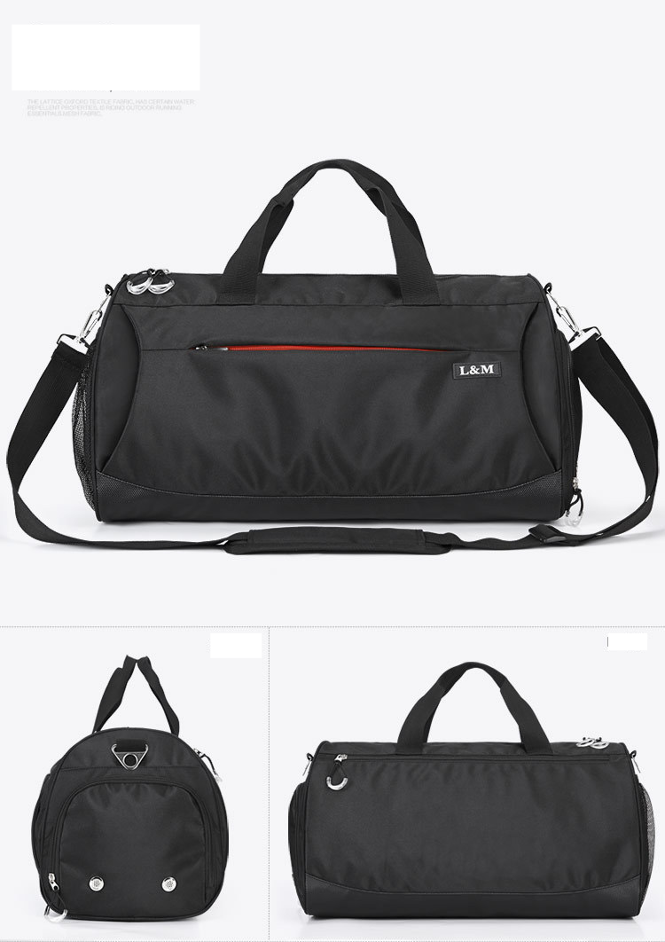 Sac de fitness, sac à bandoulière pour homme, sac de yoga, sac de sport pour femme, sac d'entraînement à main, sac de voyage transfrontalier, sac de séparation sec et humide_voghion.com