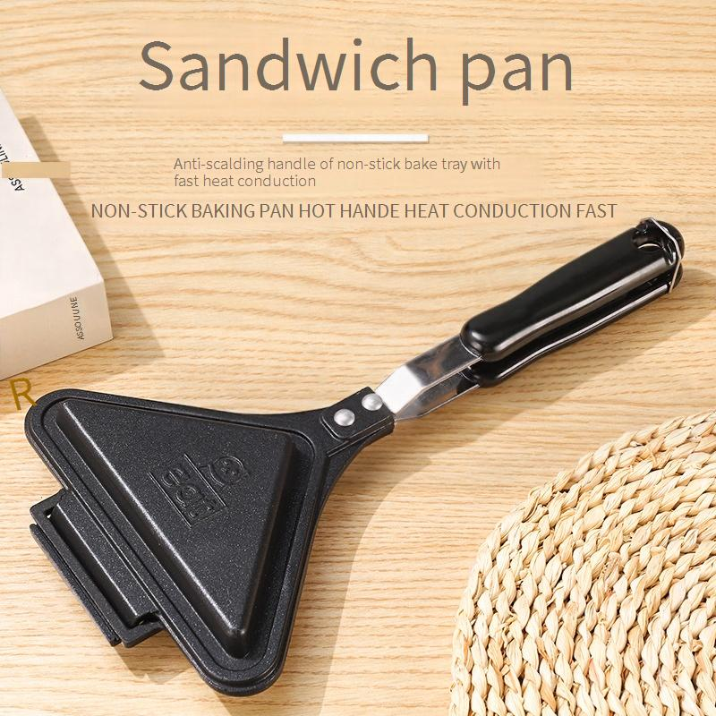 Toast Bread Breakfast Pot Double Sided Detachable Sandwich Pot Gas Household Portable Multi Function Non Stick Pot_voghion.com