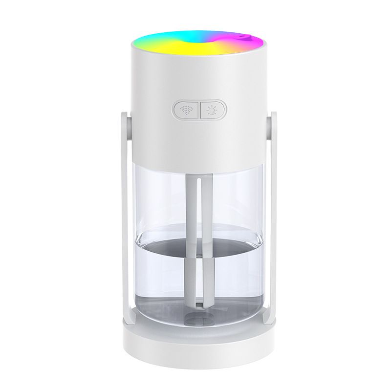 Rotating Starry Sky Projection Humidifier - USB-Powered, Quiet Operation, Multi-Color LED Night Light For Home, Office & Car"_voghion.com