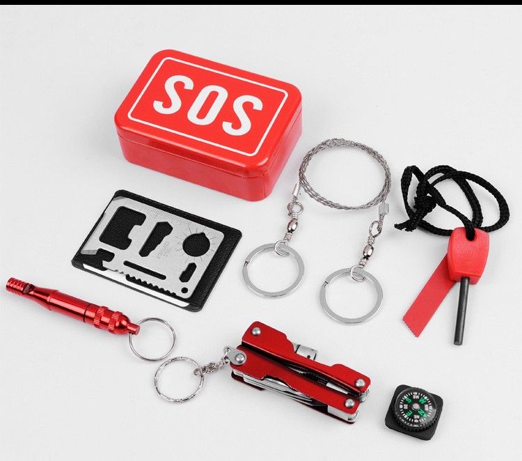 Heißer Verkauf Outdoor Reise Erdbeben Fahrzeug First Aid Kit Tragbare Notfall Überleben Werkzeug Notfall Ausrüstung Set_voghion.com
