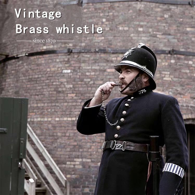 UK ACME Siren EDC Outdoor Survival Copper Whistle Brass Loud Sound_voghion.com