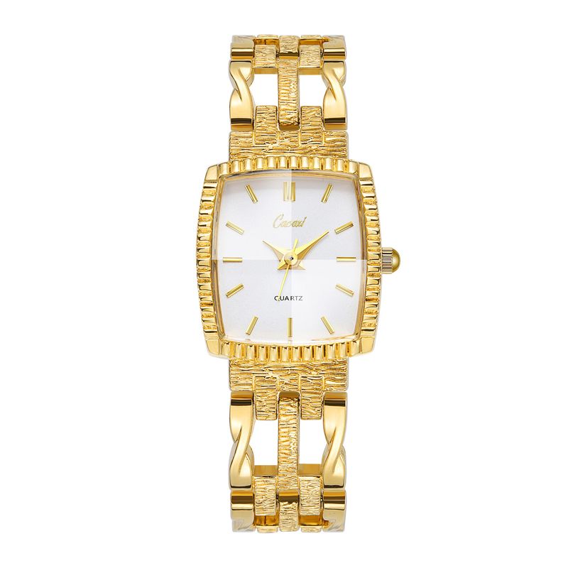 Orologi da donna quadrati piccoli verdi, orologio da donna al quarzo per il tempo libero, orologio da donna di lusso con luce media_voghion.com