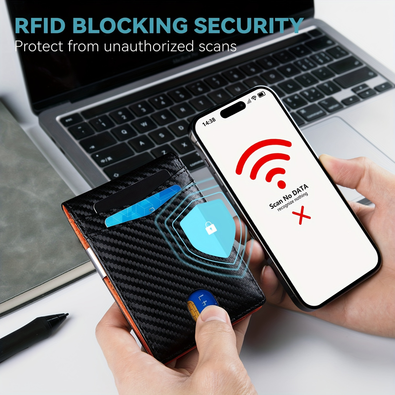 RFID Blocking Wallet: Cute And Durable Coin Purse For Women, With Card Slots For Easy Organization._voghion.com