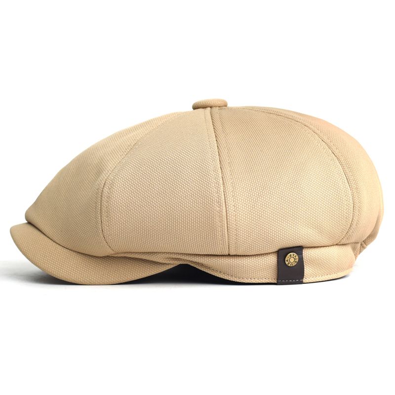 Offre spéciale printemps été respirant gavroche en plein air rétro décontracté béret chapeaux octogonal chapeau mode solide casquettes plates_voghion.com