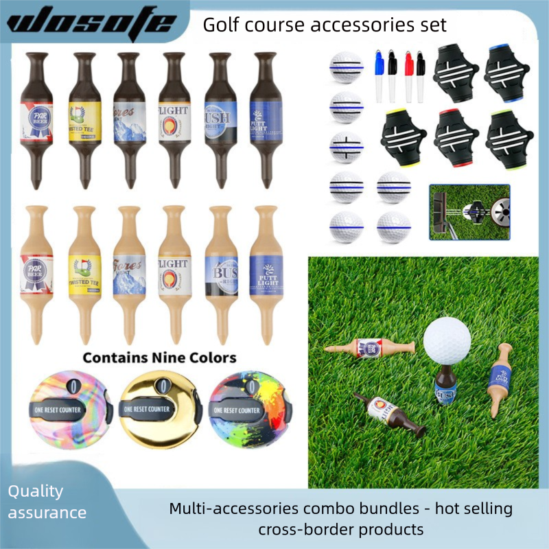 Ball Bottle Tee Golf Score Counter Marker Course Accessories Set Cross-Border Hot Sale_voghion.com