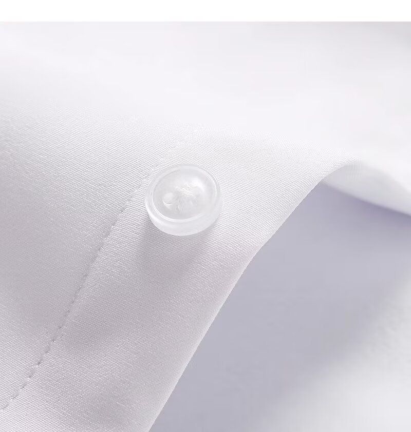Camicia a maniche lunghe da uomo taglie forti, casual da lavoro, tinta unita_voghion.com