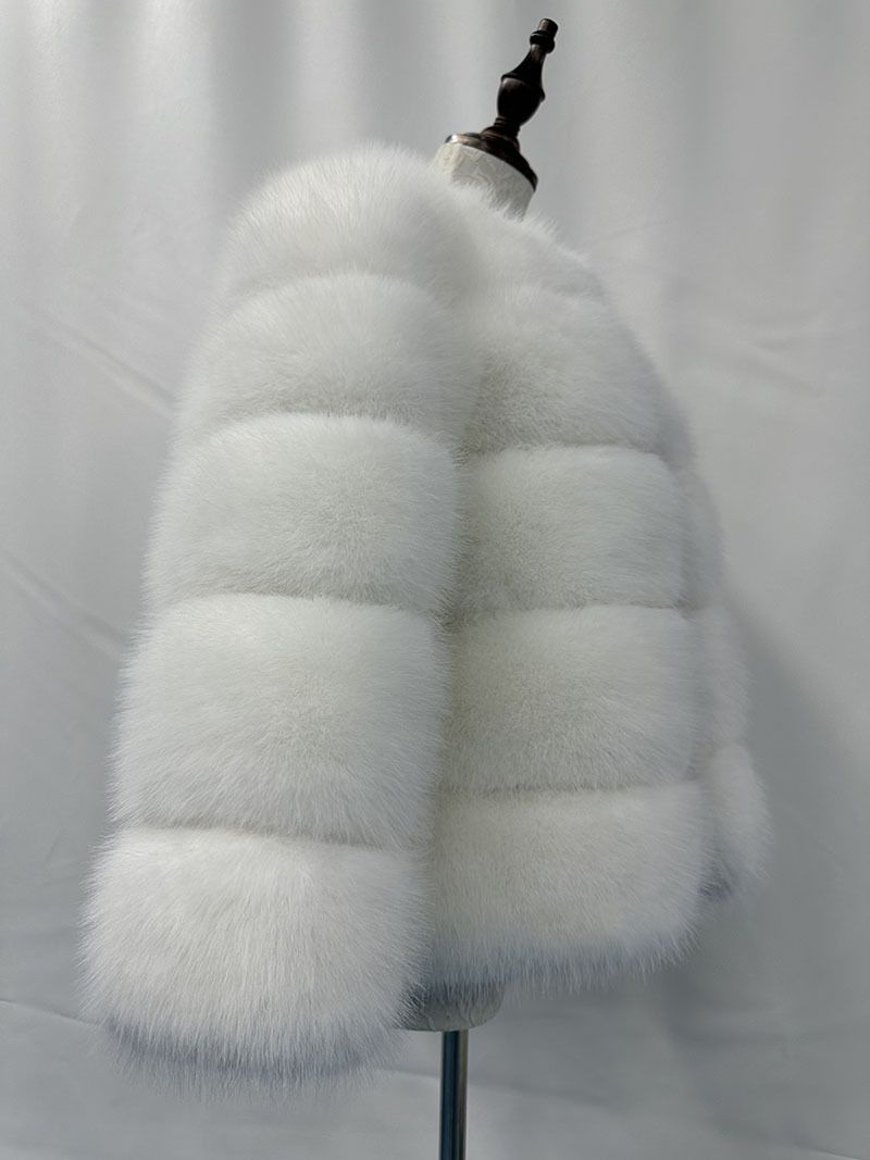 nuovo cappotto di pelliccia di volpe con cuciture calde alla moda femminile_voghion.com