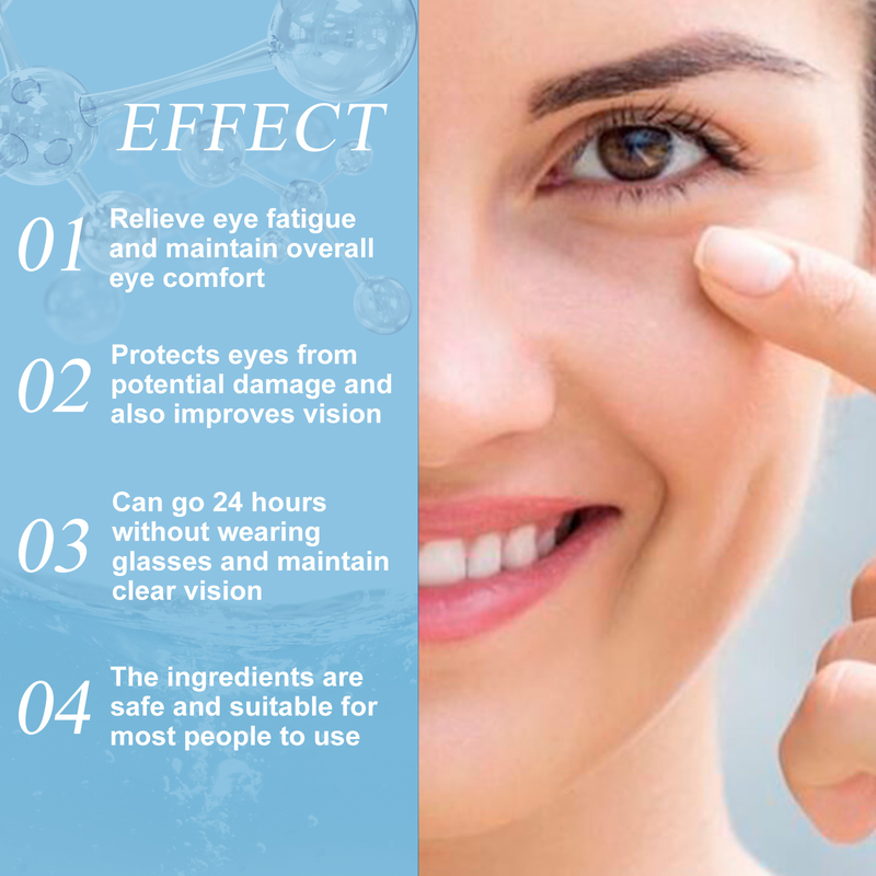 Les gouttes quotidiennes XIMONTH soulagent la fatigue, le liquide de soin hydratant pour les yeux secs et rouges_voghion.com