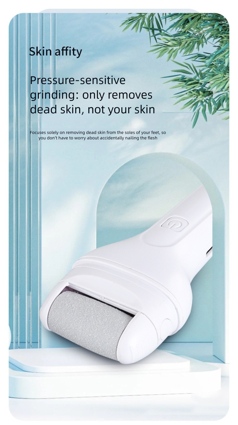 New Electric Home Use Fully Automatic Grinder Pedicure Remove Dead Skin Calluses Foot Care Machine_voghion.com