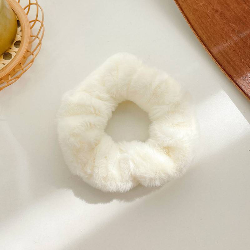 Nastri per capelli morbidi e caldi Fascia per capelli elastica pelosa Porta coda di cavallo per donna Porta coda di cavallo Elastico per capelli Cravatte per capelli Accessori per capelli_voghion.com