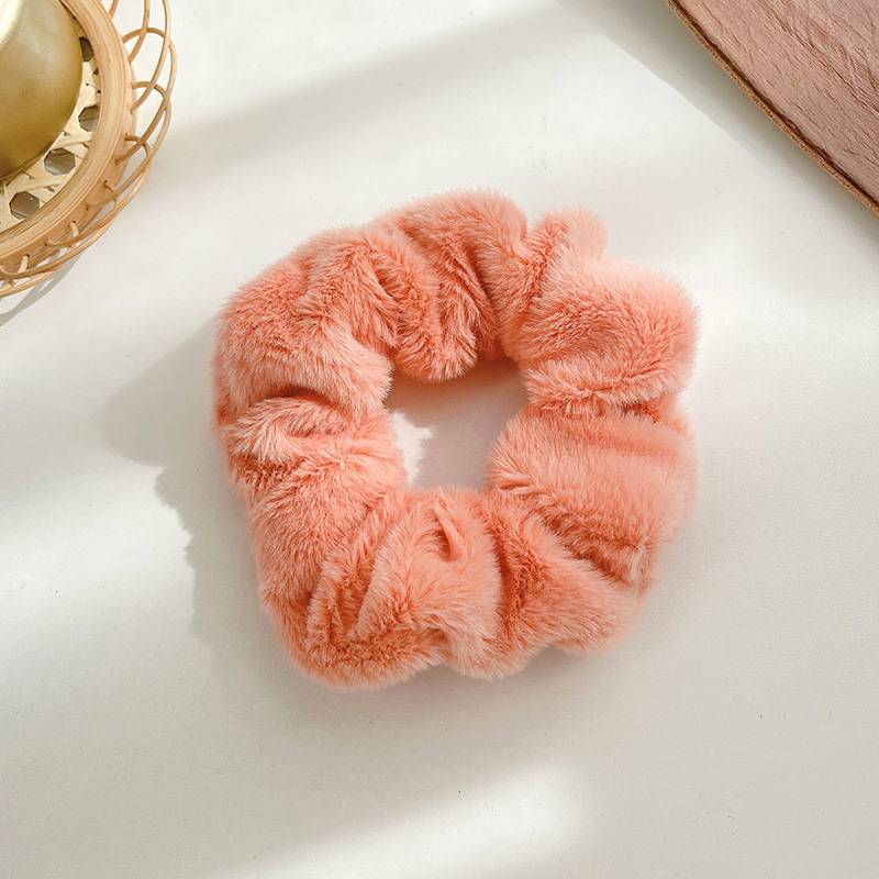 Nastri per capelli morbidi e caldi Fascia per capelli elastica pelosa Porta coda di cavallo per donna Porta coda di cavallo Elastico per capelli Cravatte per capelli Accessori per capelli_voghion.com