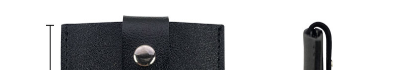 Kaartebeutel Kaartebeutel mat grousser Kapazitéit, Multi-Slot, kompakt, laminéiert Kaartebeutel mat véier Knäppercher fir Männer a Fraen_voghion.com
