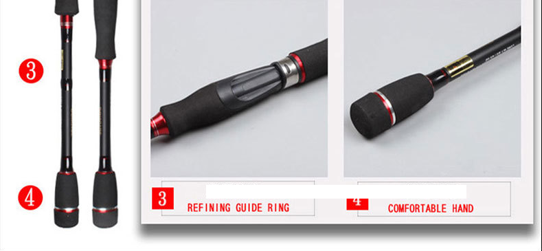 Portable Telescopic Lure Rod Carbon Vibrating Straight Handle Gun Handle Lure Rod_voghion.com