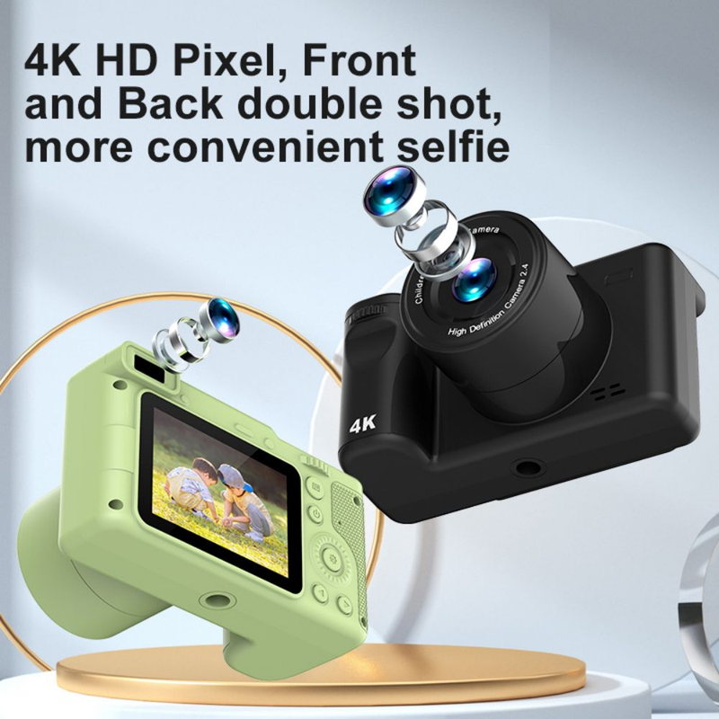 Draagbare CCD 4K High Definition Fotografie Modecamera Foto en Video Geïntegreerde Beauty Digitale Camera_voghion.com